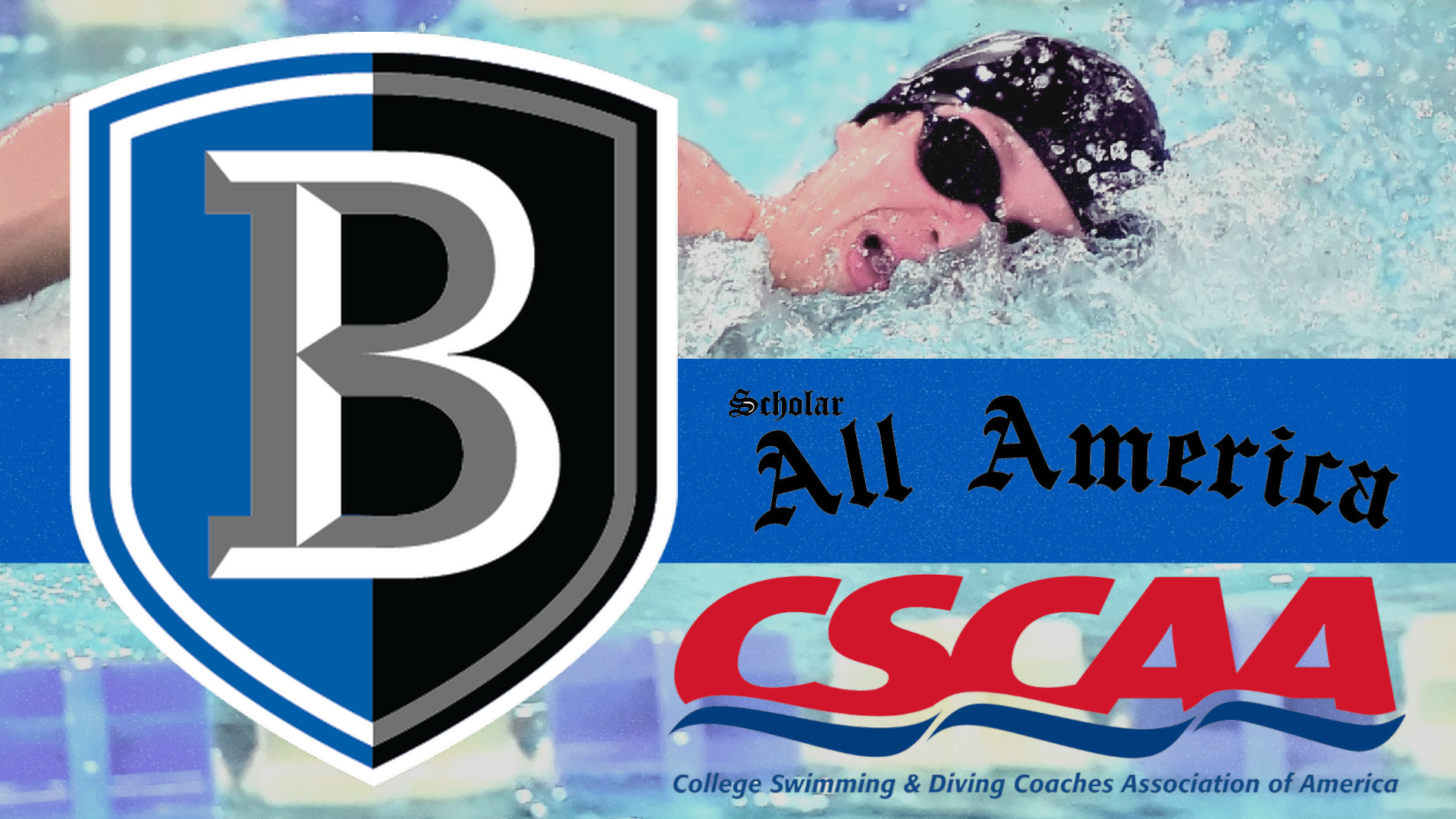 Bentley Swim Teams Recognized by CSCAA for Academic Success