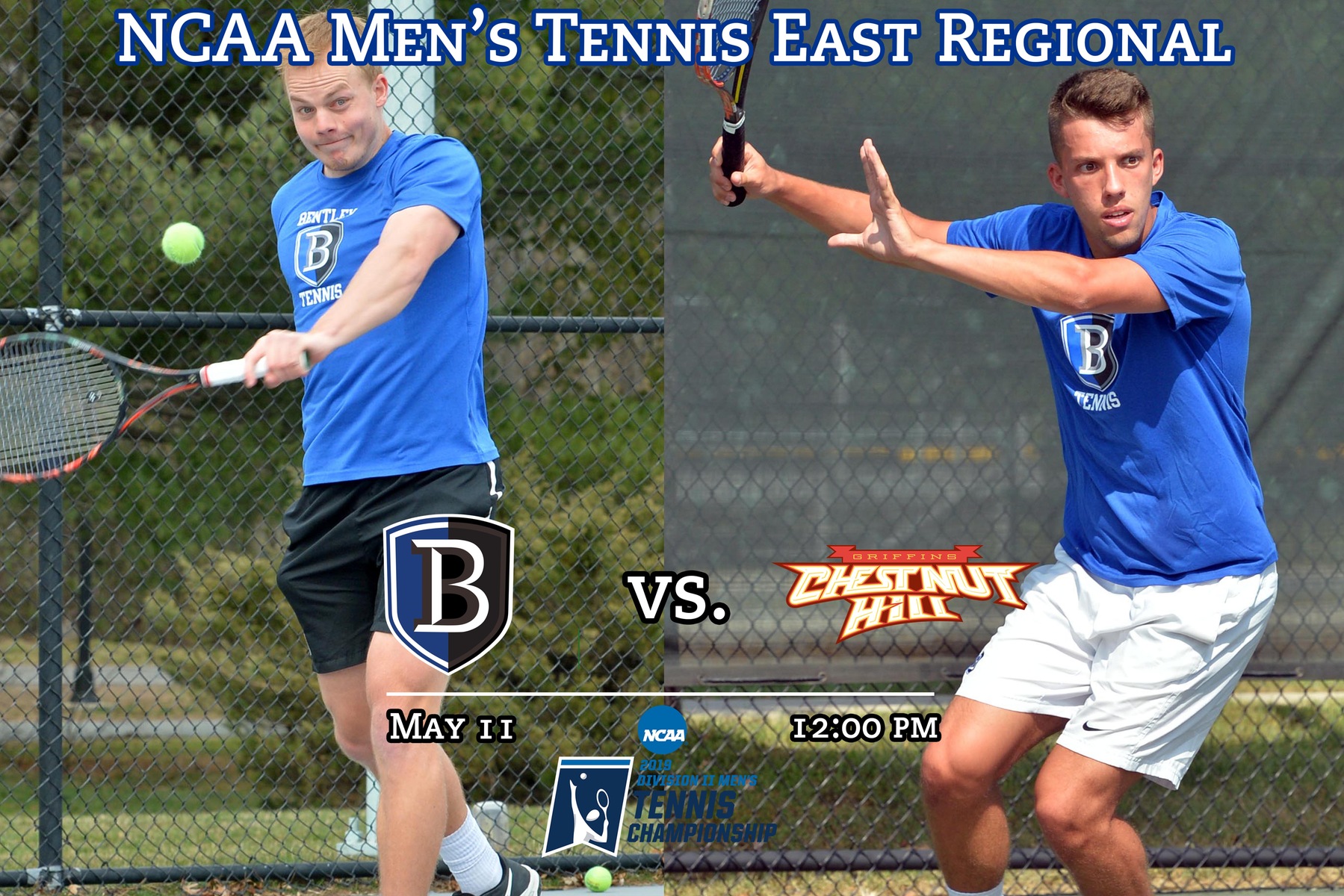 Bentley Takes on Chestnut Hill Saturday in NCAA East Regional