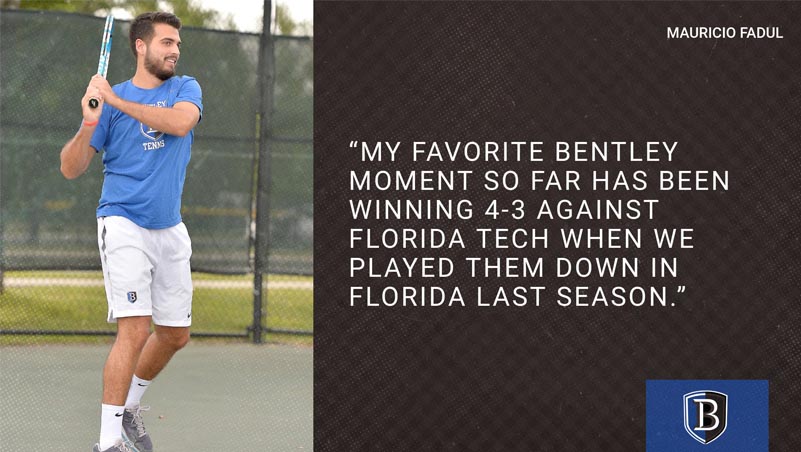 Getting to Know Men's Tennis Player Mauricio Fadul