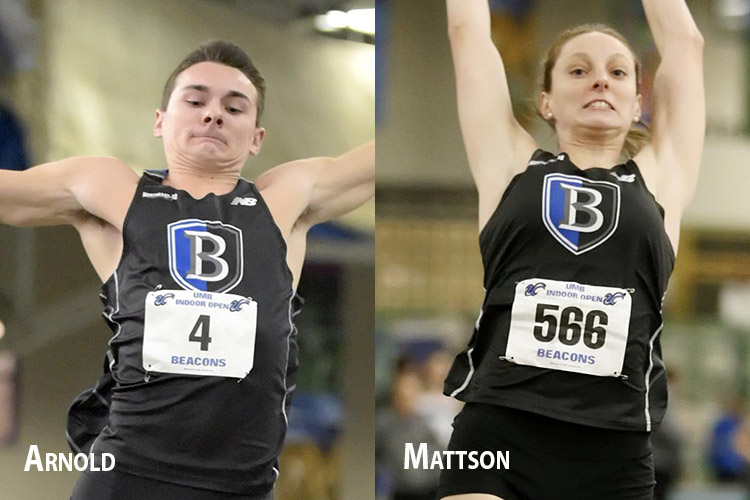 Mattson, Arnold Place at NE10 Championships; Another School Record for Hurwitz