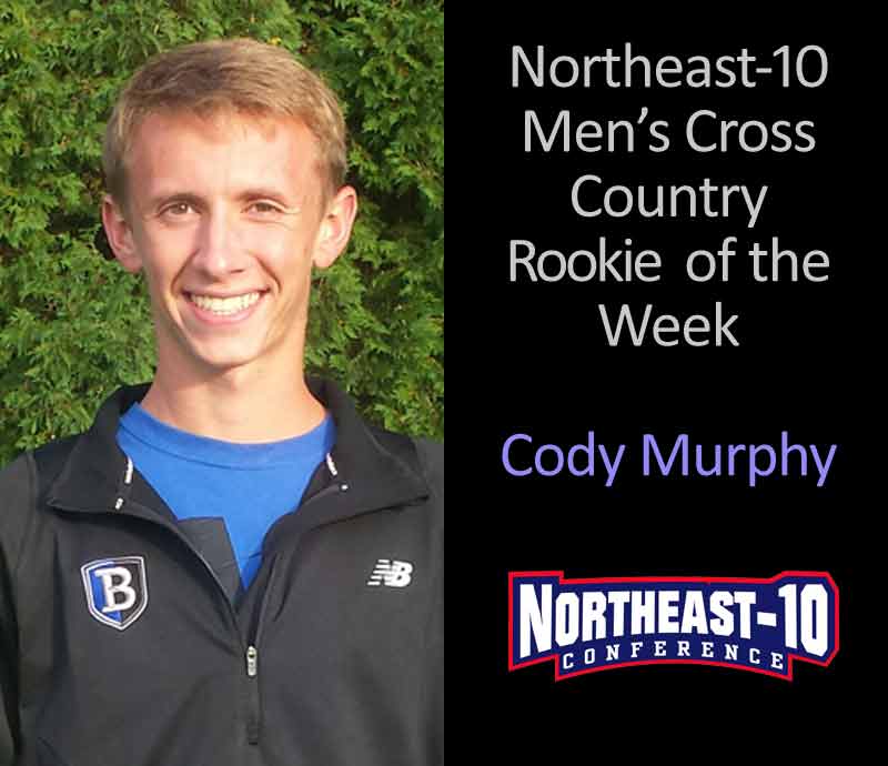 Murphy Named NE-10 Men’s Cross Country Rookie of the Week