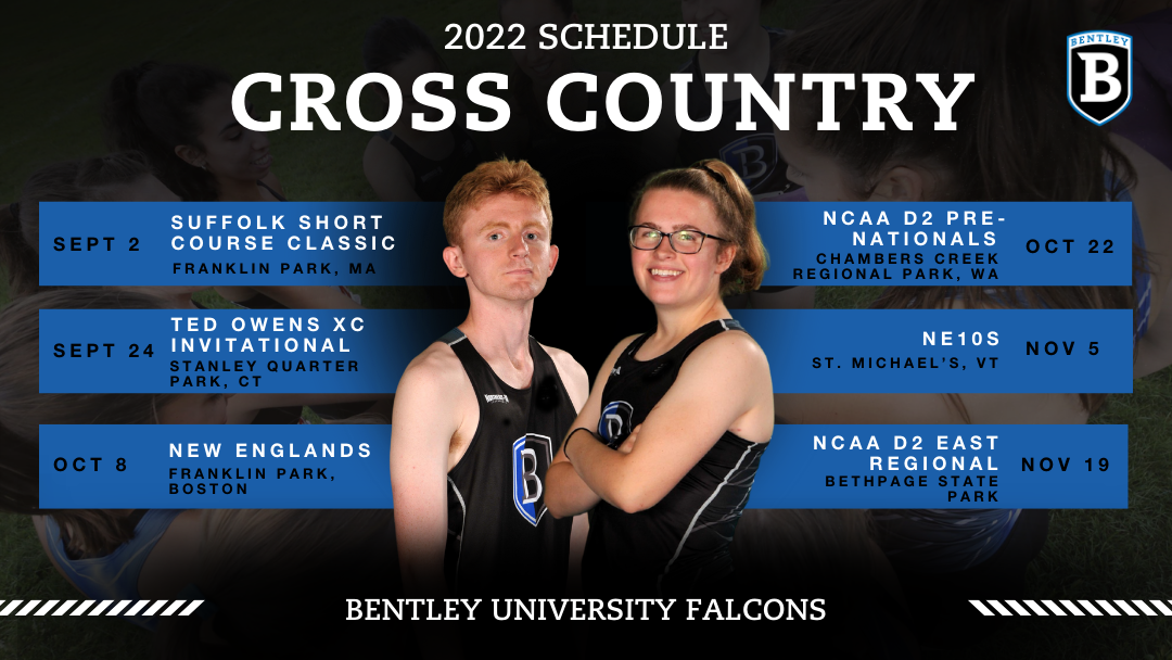 Cross country schedule graphic