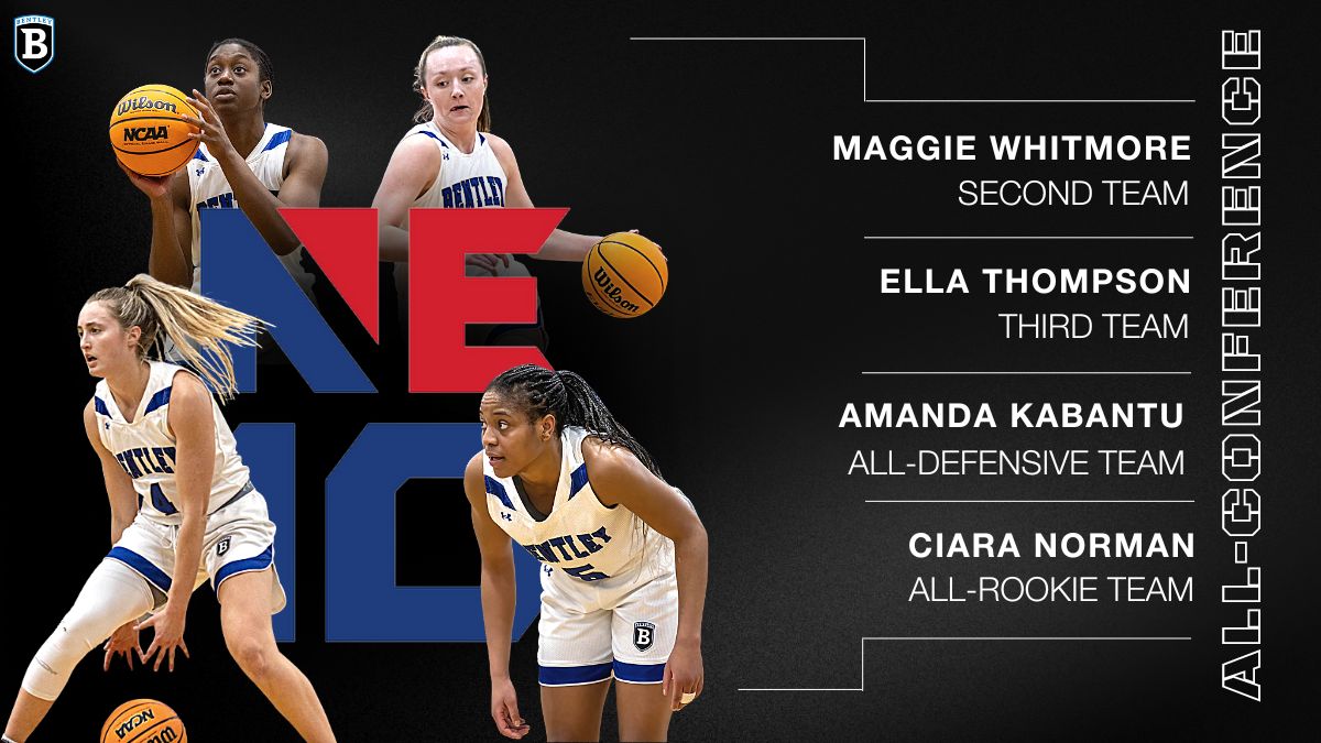 All-conference women's basketball graphic
