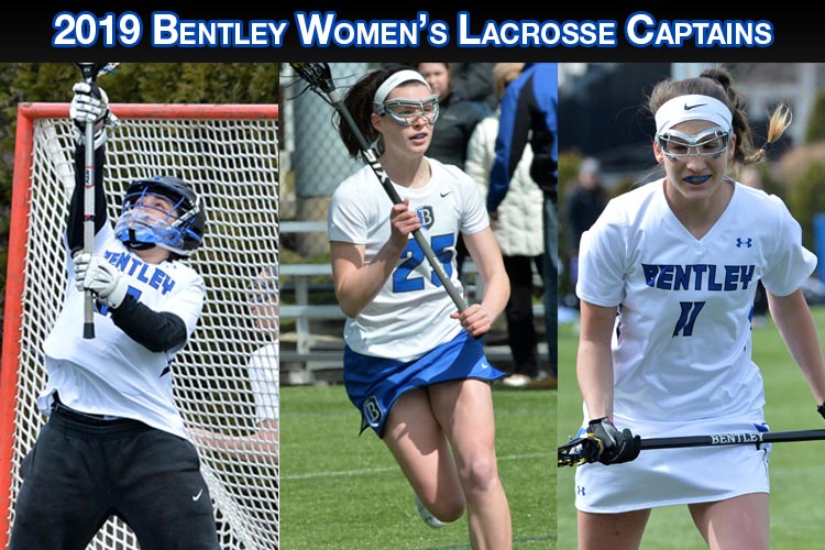 Keegan, Staines and Bresler to Serve as Bentley Women’s Lacrosse Captains