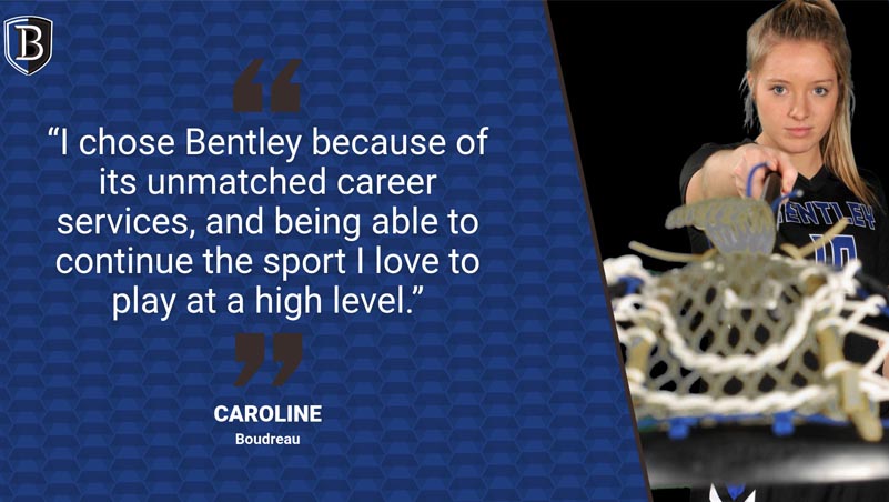 Getting to Know...Women's Lacrosse Student-Athlete Caroline Boudreau