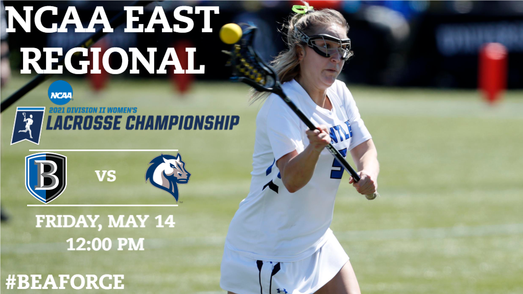 Julia Glavin and the Bentley women's lacrosse team face Mercy in the NCAA Tournament on Friday.