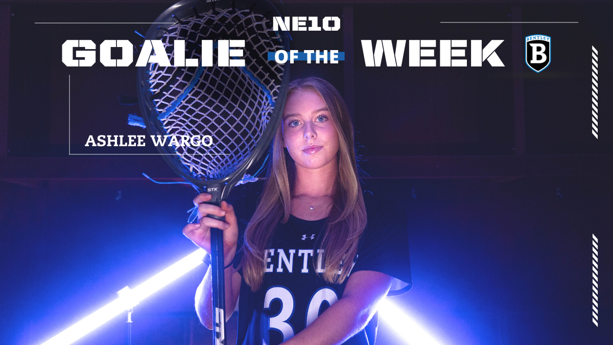 Wargo Named Northeast-10 Goalie of the Week; Johnson and Slattery to Honor Roll
