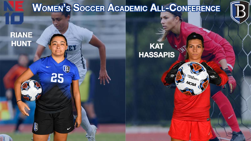Hassapis and Hunt Named to NE10 Women’s Soccer Academic All-Conference Team