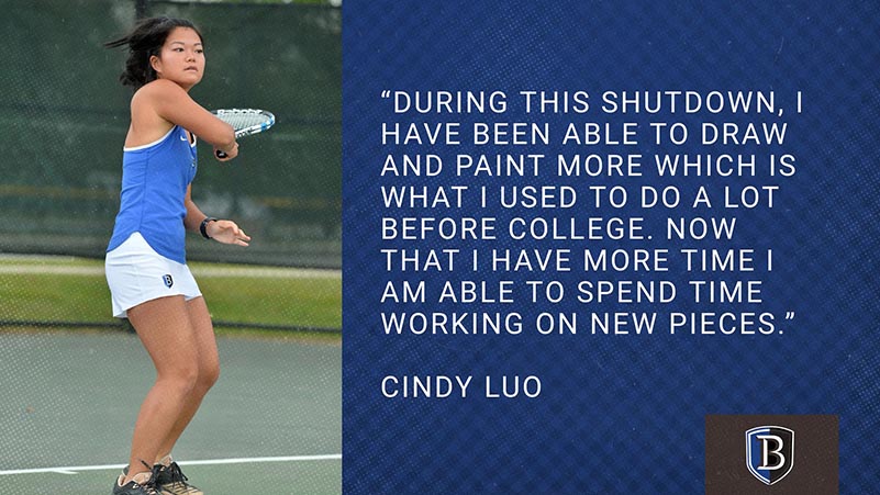 Getting to Know Women's Tennis Player Cindy Luo