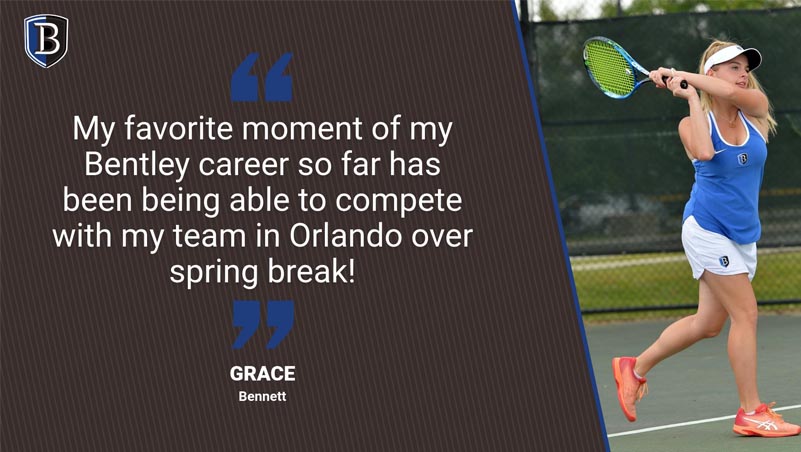 Getting to Know Women's Tennis Player Grace Bennett