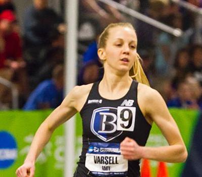Amy Varsell at the NCAA Championships in March